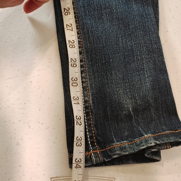 Cowgirl Tuff Co WOMENS SIZE 27X35. Western Jeans Embroidered White Stitching - Picture 11 of 11